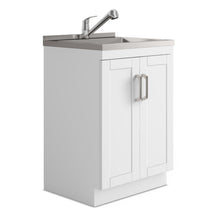 Load image into Gallery viewer, Kyle - Laundry Cabinet &amp; Faucet And Stainless Steel Sink
