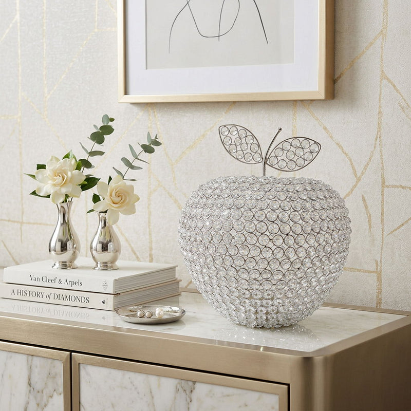 Apple Sculpture - Silver