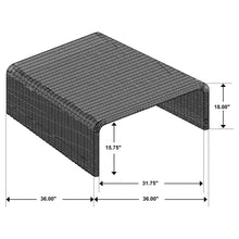 Load image into Gallery viewer, Square Coffee Table - Black
