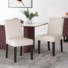 Load image into Gallery viewer, Contemporary Dining Chair With Upholstered Seating And Tapered Legs
