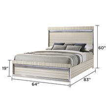 Load image into Gallery viewer, Leonor - Bed With LED Headboard And Footboard
