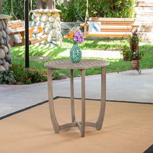 Load image into Gallery viewer, Hermosa - Rustic Circular Bistro Table - Gray
