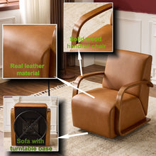 Load image into Gallery viewer, Swivel Accent Rotatable Ergonomic Single Chair For Living Room
