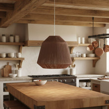 Load image into Gallery viewer, Woven Paper String Hanging Pendent Lamp - Brown
