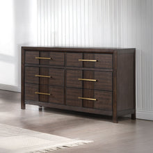 Load image into Gallery viewer, Kenzo - 6 Drawer Dresser - Walnut
