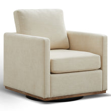 Load image into Gallery viewer, Square Upholstered Swivel Accent Chair
