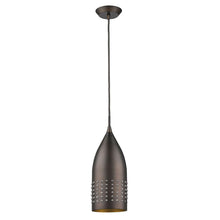 Load image into Gallery viewer, Hanging Light With Glass Studs - Bronze
