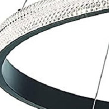Load image into Gallery viewer, Candle Style Four Light Metal LED Dimmable Chandelier - Black
