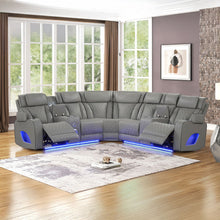 Load image into Gallery viewer, Fortuner - Power Recliner Sectional Sofa
