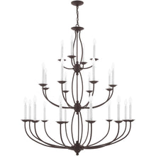 Load image into Gallery viewer, 50" Multi Light Dimmable Chandelier With Shades - Bronze
