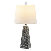 Load image into Gallery viewer, Geometric Table Lamps With Empire Shades (Set of 2) - Dark Gray
