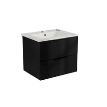 Load image into Gallery viewer, Modern Wall Mounted Floating Bathroom Vanity With Sink And Drawers
