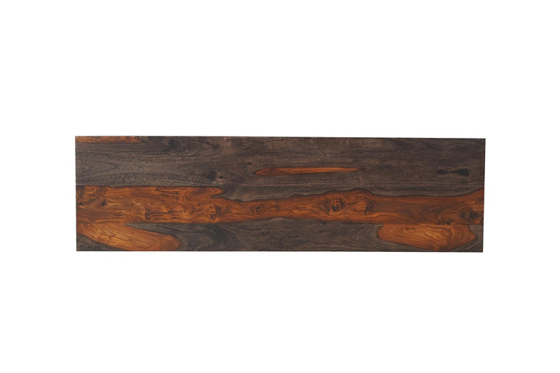 Pedestal Console Table - Mahogany