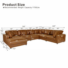 Load image into Gallery viewer, Modular Sectional With Removable Cushions
