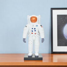 Load image into Gallery viewer, USA Astronaut Tabletop Sculpture - White / White / Blue
