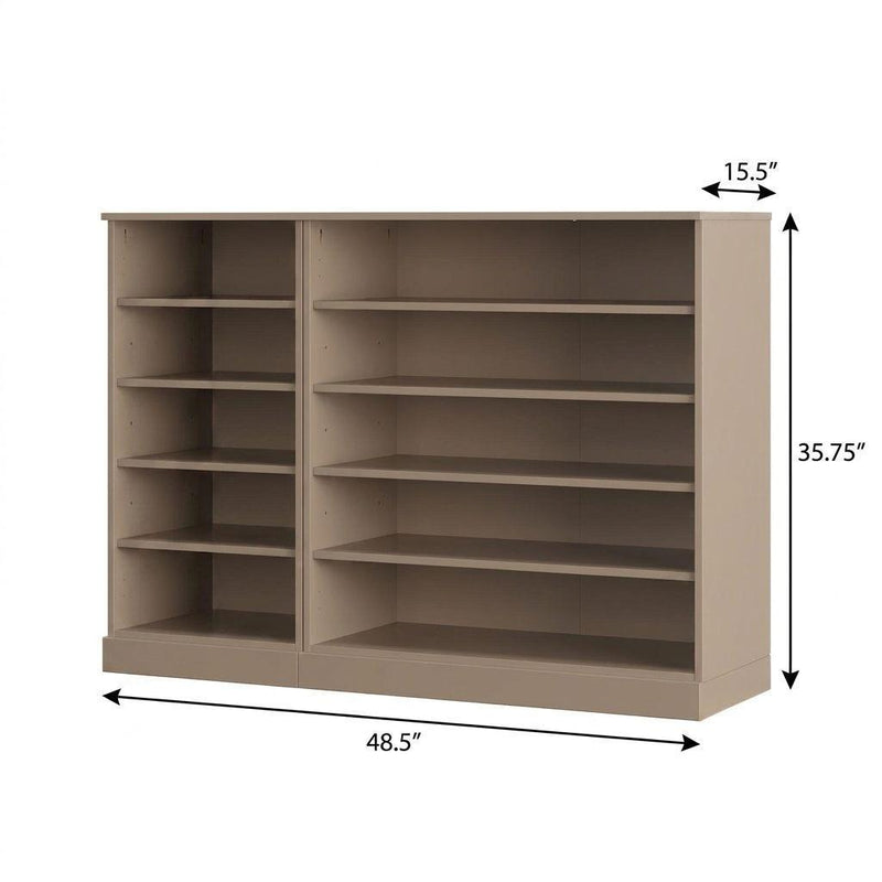 Solid Woodshoe Storage Cabinet (755956) - Beige