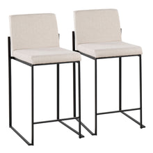Load image into Gallery viewer, Fuji - Contemporary Modern Elegance, High Back Counter Stool
