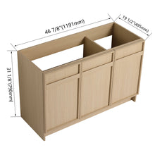 Load image into Gallery viewer, Modern Freestanding Bathroom Vanity &amp; Soft Close Cabinet Doors
