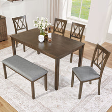 Load image into Gallery viewer, Modern Dining Set With Upholstered Chairs
