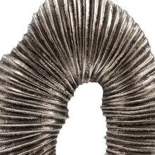 Load image into Gallery viewer, Marble Tabletop Sculpture - Silver / White
