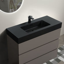 Load image into Gallery viewer, Alice - Bathroom Vanity With Sink, Large Storage Freestanding Bathroom Vanity For Modern Bathroom, One-Piece Sink Basin Without Drain And Faucet
