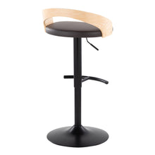 Load image into Gallery viewer, Grotto - Contemporary Adjustable Barstool With Swivel &amp; Rounded T Footrest (Set of 2)
