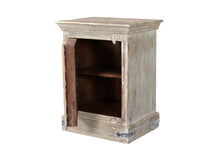 Load image into Gallery viewer, 28" x 20" x 36" Solid Wood Nightstand - Distressed White

