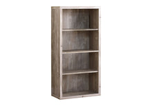 Load image into Gallery viewer, Adjustable Four Tier Bookcase - Taupe
