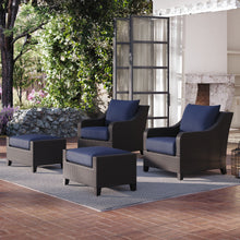 Load image into Gallery viewer, Skye - Outdoor Chair &amp; Ottoman Set
