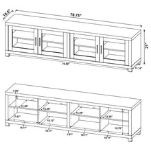 Load image into Gallery viewer, Arnaud - 3 Piece TV Stand Set With Storage - Black
