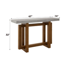 Load image into Gallery viewer, Keven - Faux Concrete Top Table
