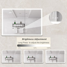 Load image into Gallery viewer, Bathroom Medicine Cabinet With Lights, LED Medicine Cabinet With Mirror, Lighted Medicine Cabinet With Defogger

