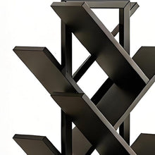 Load image into Gallery viewer, Sixteen Tier Etagere Bookcase - Black
