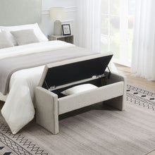 Load image into Gallery viewer, Modern Upholstered Large Bed End Bench With Storage
