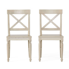 Load image into Gallery viewer, Dining Chair With X Shaped Back (Set of 2)
