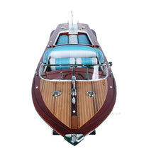Load image into Gallery viewer, Hand Painted Model Boat (624203) - Light Brown / Dark Brown
