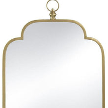 Load image into Gallery viewer, 36" Novelty Iron Framed Accent Mirror - Gold

