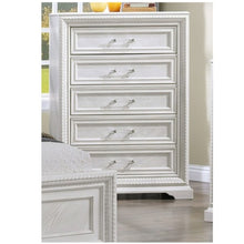 Load image into Gallery viewer, 5 Drawer Tall Storage Chest - Antique White

