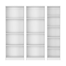Load image into Gallery viewer, Thirteen Tier Modular Bookcase (Set of 3) (546629) - White
