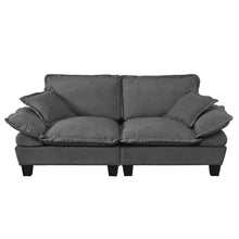 Load image into Gallery viewer, 2 Seater Modular Loveseat With Curved Armrests
