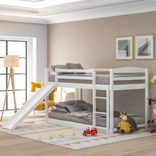 Load image into Gallery viewer, Durable Bunk Bed With Convertible Slide And Ladder
