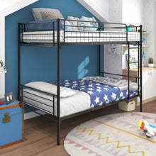Load image into Gallery viewer, Space Saving Bunk Bed With Metal Frame And Ladder
