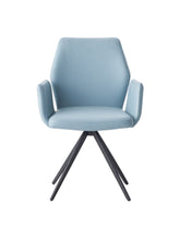 Load image into Gallery viewer, Upholstered Leather Dining Side Chair - Sage
