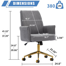Load image into Gallery viewer, Ergonomic Mid Back Office Chair
