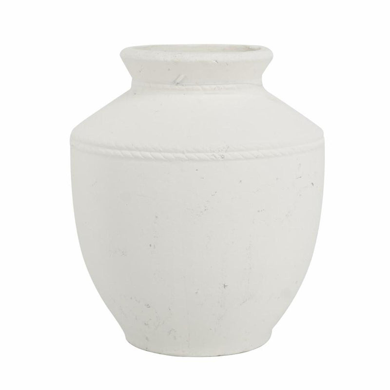 Round Jug Vase (568850) - White