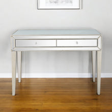 Load image into Gallery viewer, Mirrored Glass Console Table - Pearl Silver

