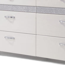 Load image into Gallery viewer, High Gloss Eight Drawer Double Dresser - White
