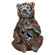 Load image into Gallery viewer, Bear Tabletop Sculpture - Brown / White / Black
