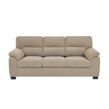 Load image into Gallery viewer, 3 Seater Sofa With Padded Armrests And Triangular Leg
