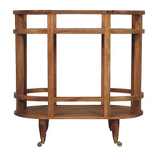 Load image into Gallery viewer, Solid Wood Solid Console Table With Shelf With Two Drawers (719162) - Brown
